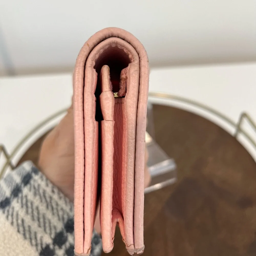 GUCCI Limited Edition Marmont Flora Pink Wallet - Picture 7 of 9